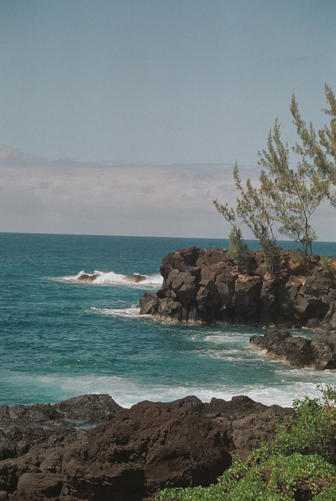 Côte rocheuse et océan, La Réunion
